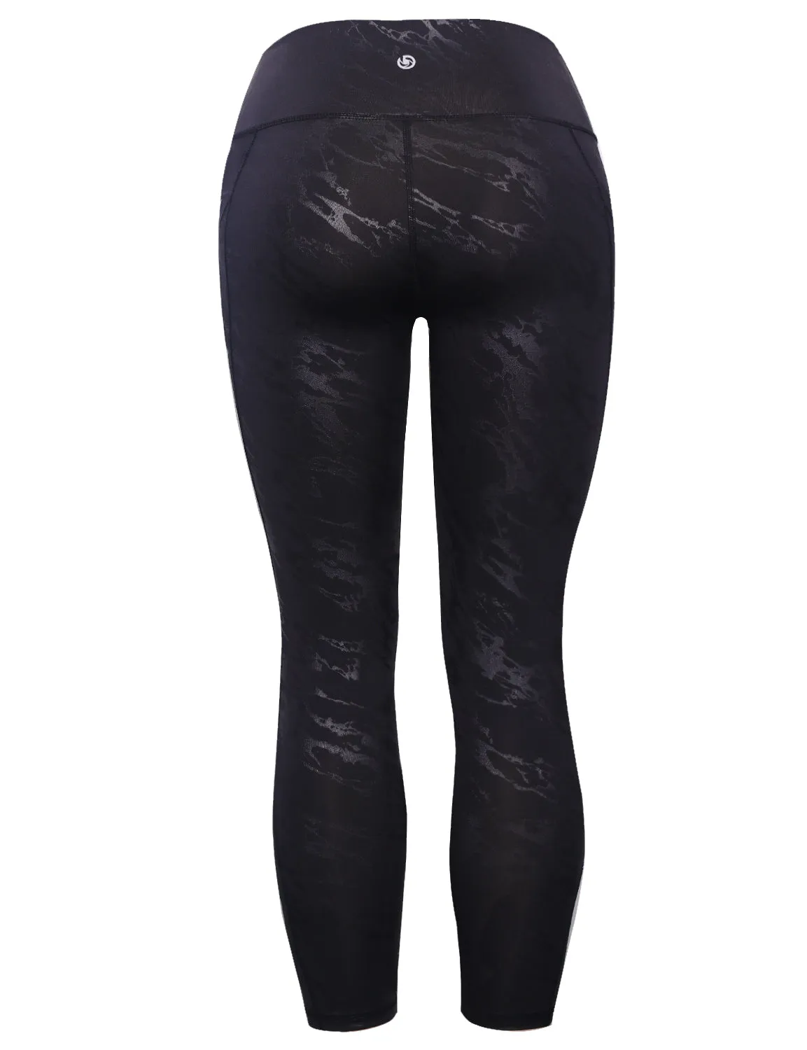 22" inseam 3D Printed Pilates Pants PAINT_Pilates
