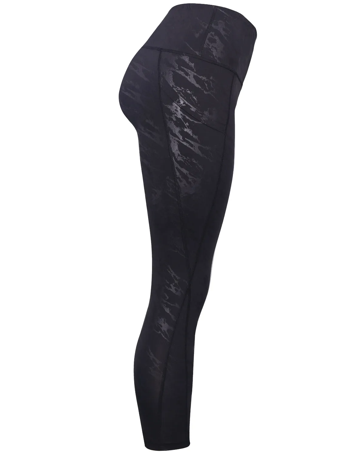 22" inseam 3D Printed Pilates Pants PAINT_Pilates