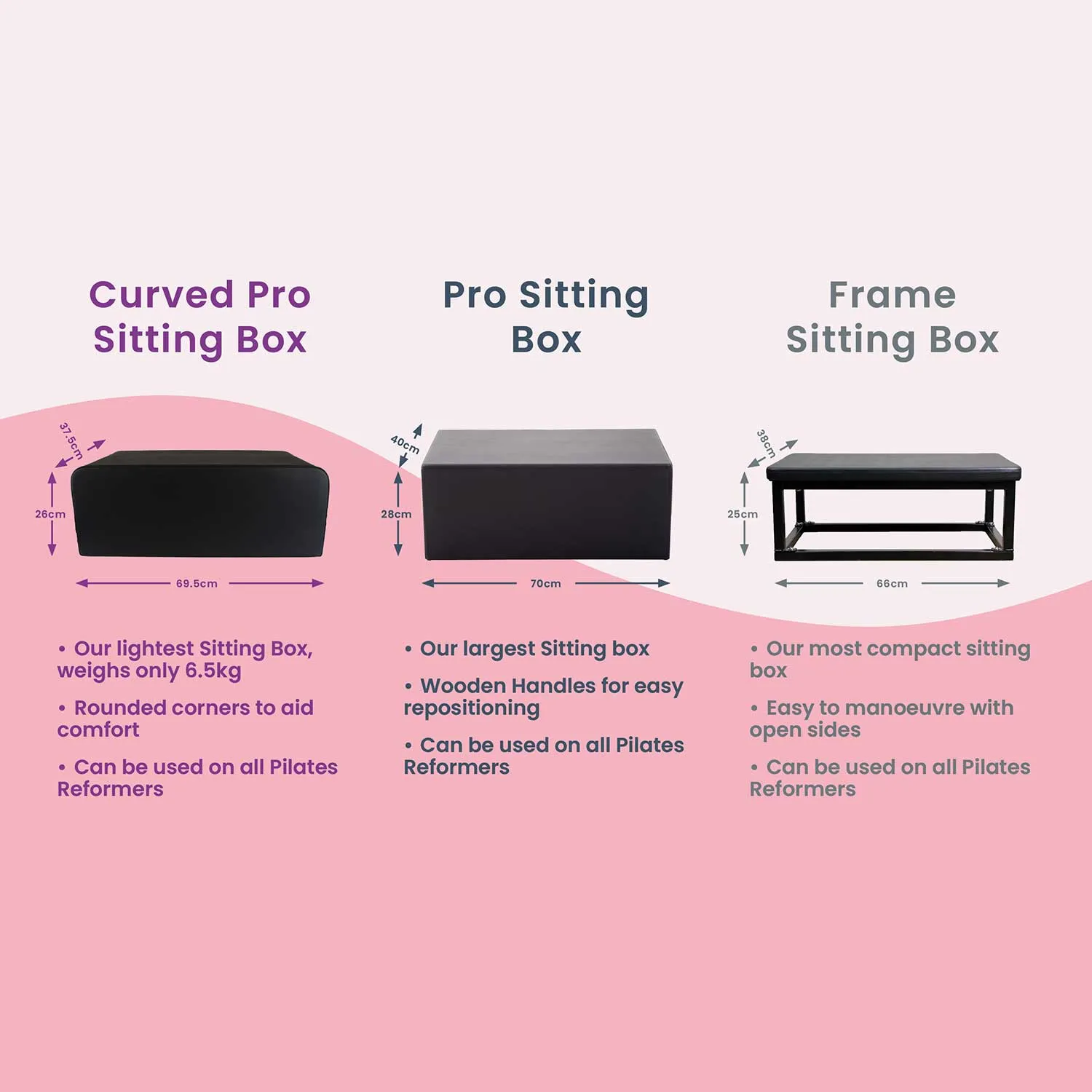 Align-Pilates Curved Pro Sitting Box