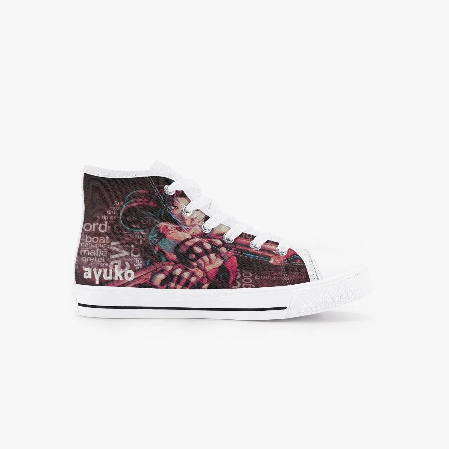 Black Lagoon Revy Kid’s A-Star High Anime Shoes