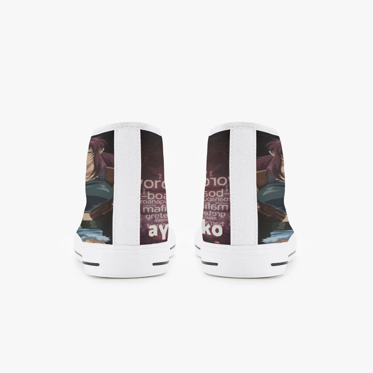 Black Lagoon Revy Kid’s A-Star High Anime Shoes