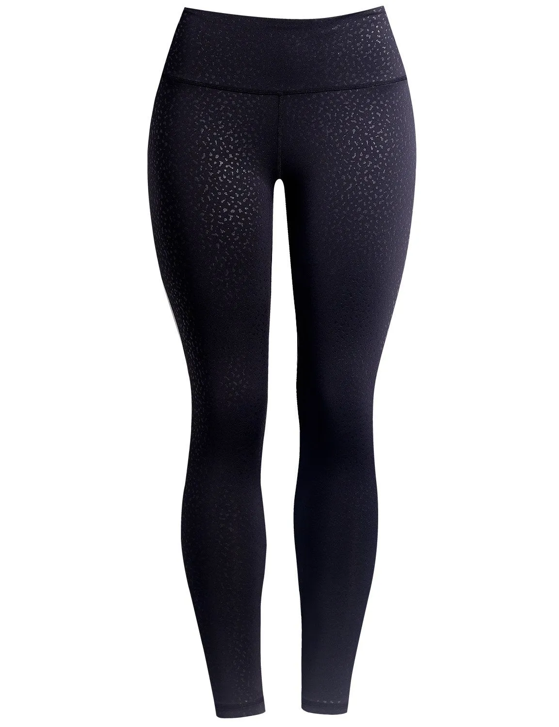 BUBBLELIME 78P/22S Embossed Pattern Pilates Pants 22" /26" inseam_Pilates