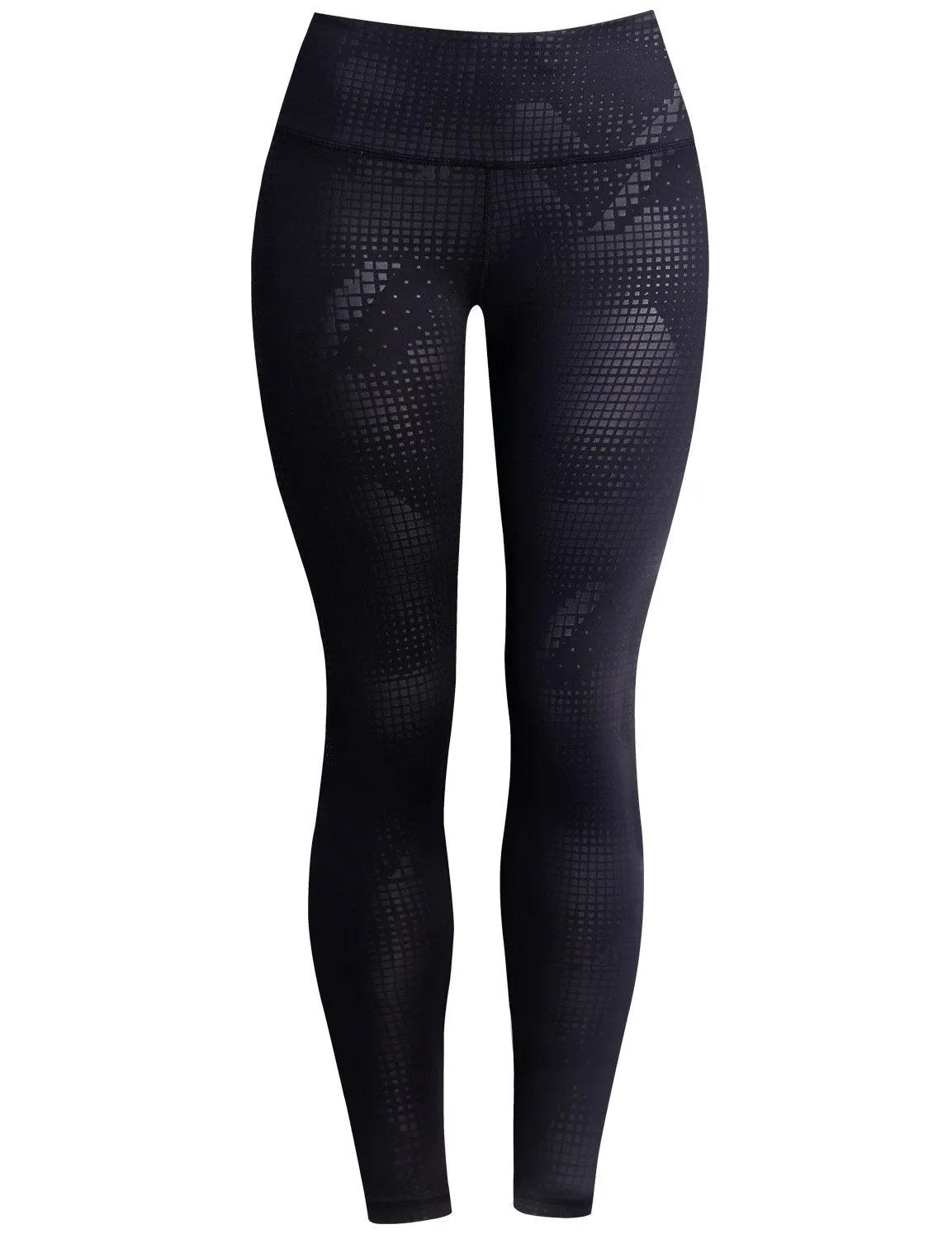 BUBBLELIME 78P/22S Embossed Pattern Pilates Pants 22" /26" inseam_Pilates
