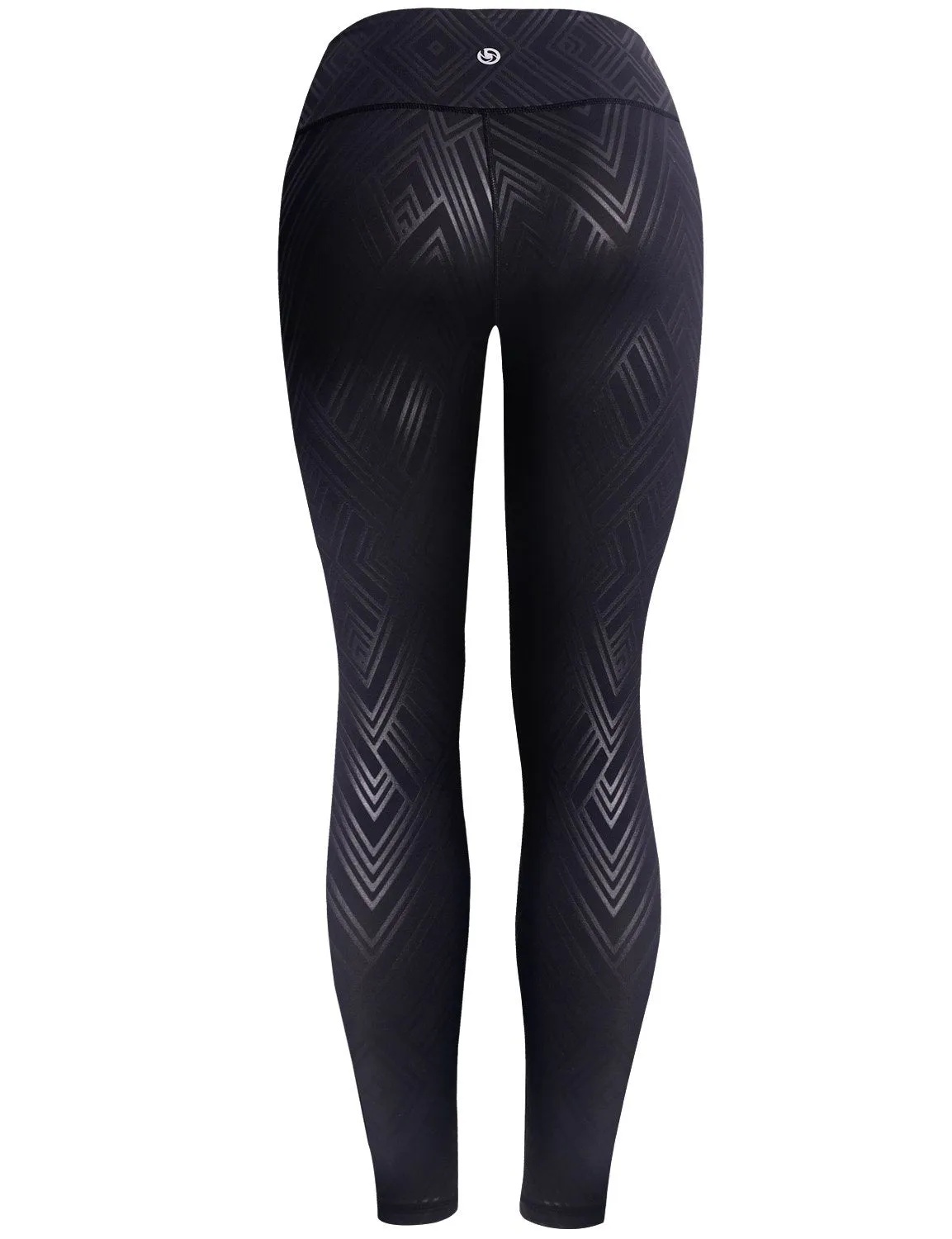 BUBBLELIME 78P/22S Embossed Pattern Pilates Pants 22" /26" inseam_Pilates