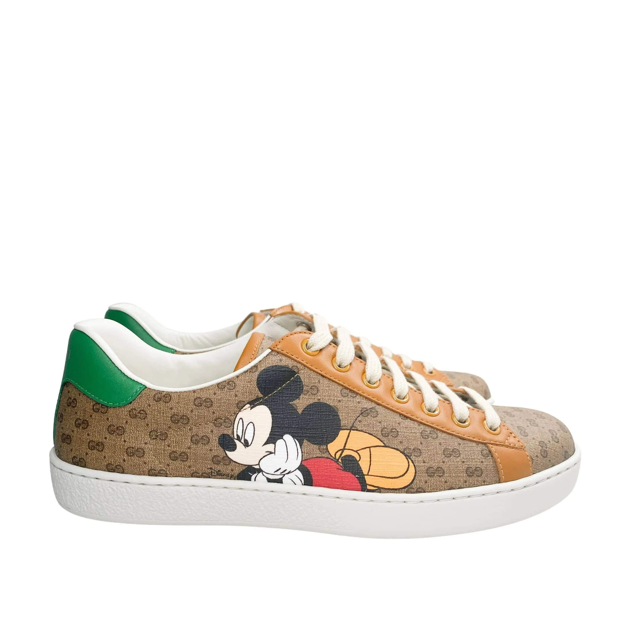 Gucci X Mickey Mouse Ace Sneakers for Men