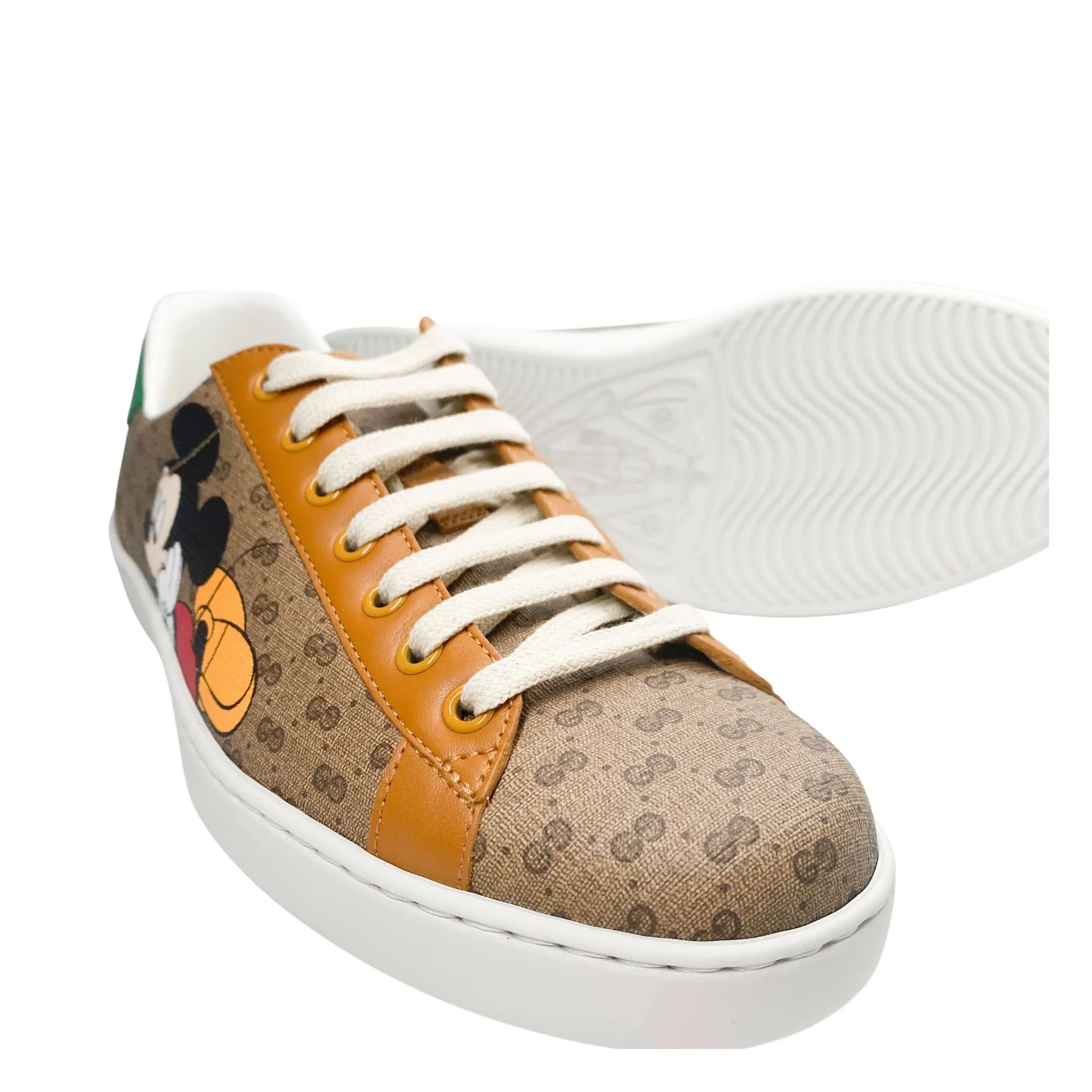 Gucci X Mickey Mouse Ace Sneakers for Men
