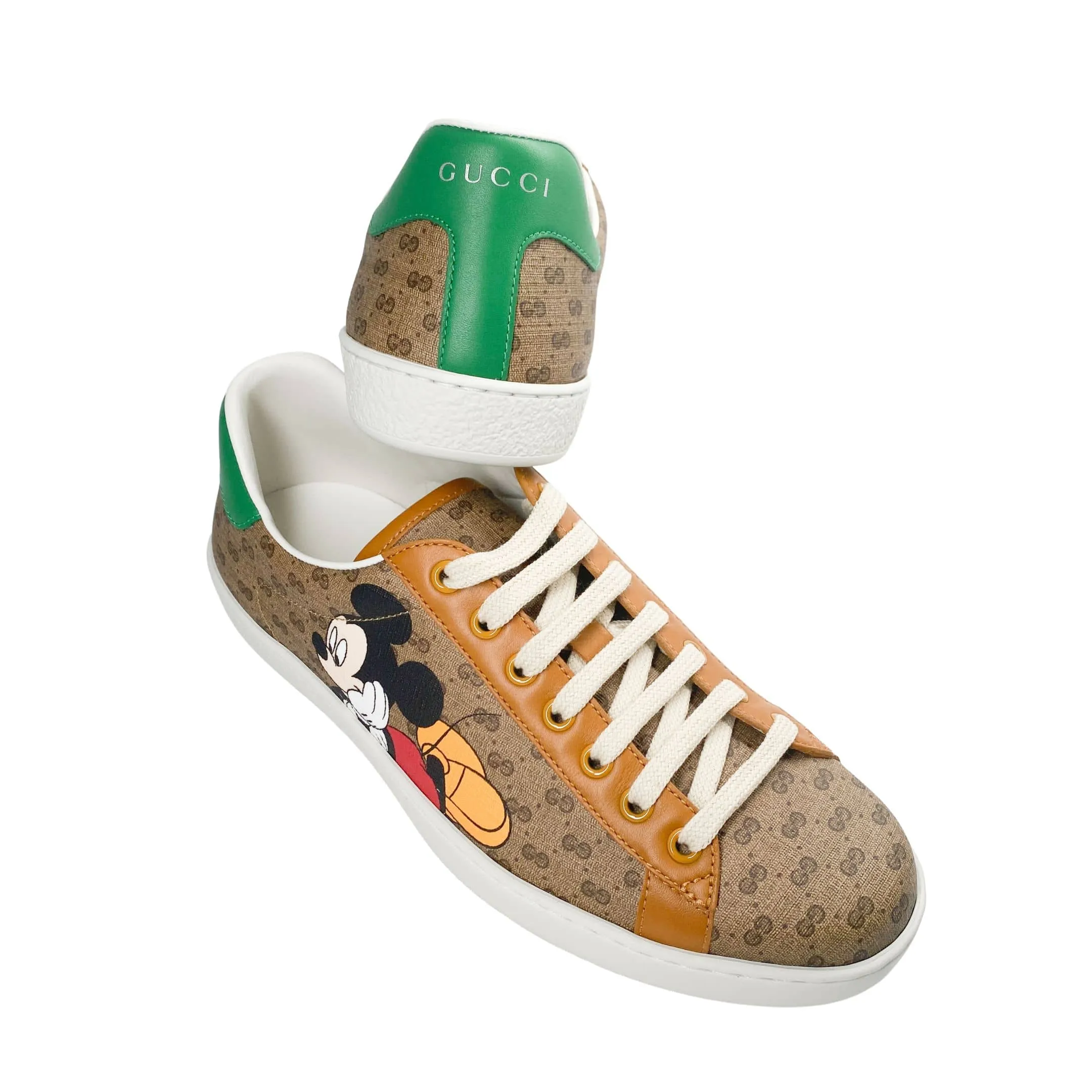 Gucci X Mickey Mouse Ace Sneakers for Men