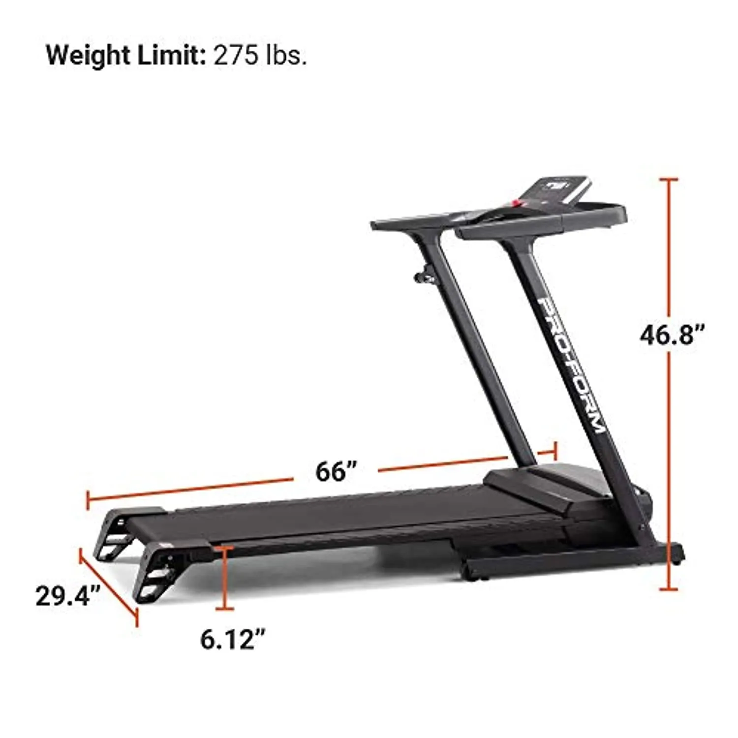 ProForm Cadence WLT Folding Treadmill for Walking and Jogging, Compatible with iFit Personal Training