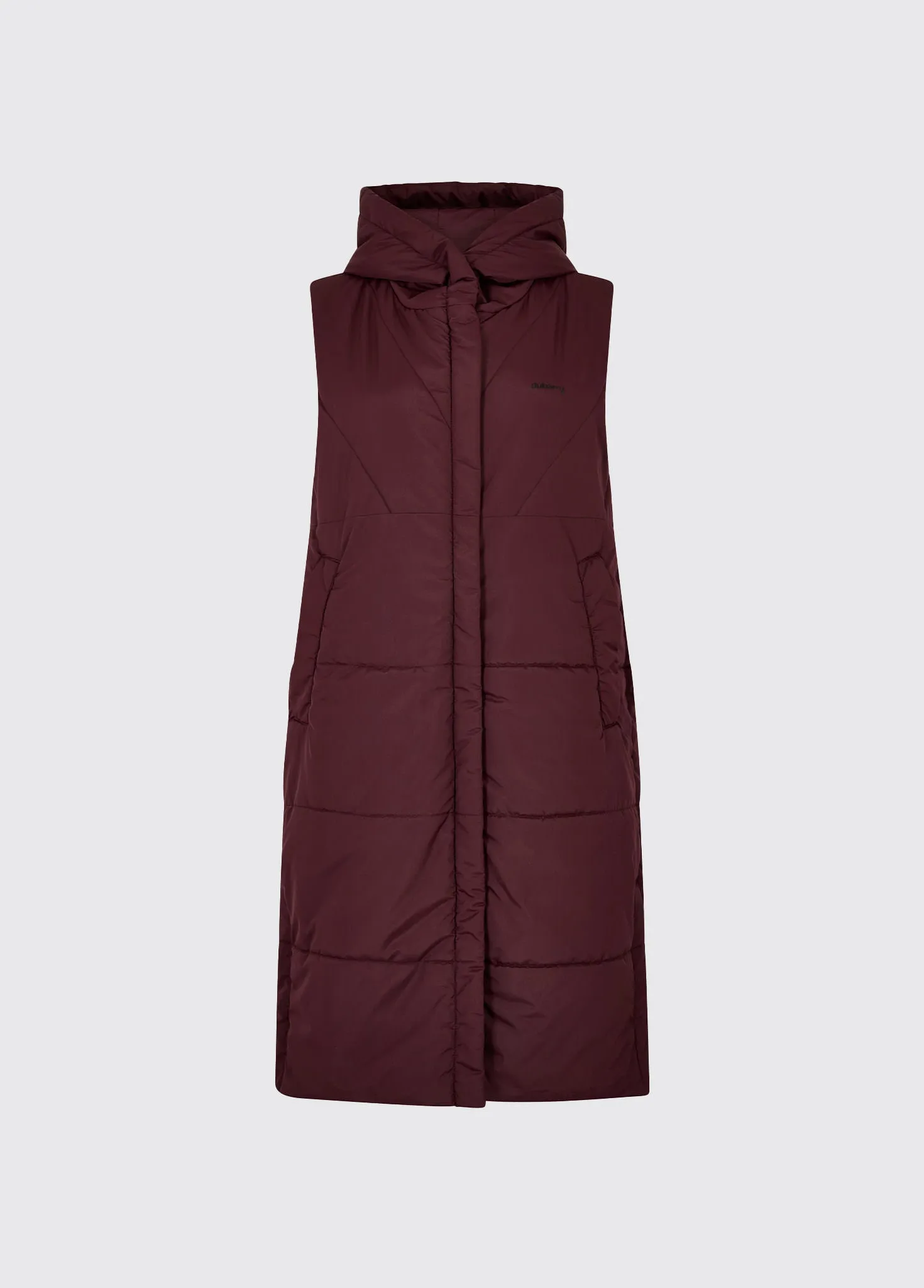 Ryan Women’s Hooded Vest - Ox Blood