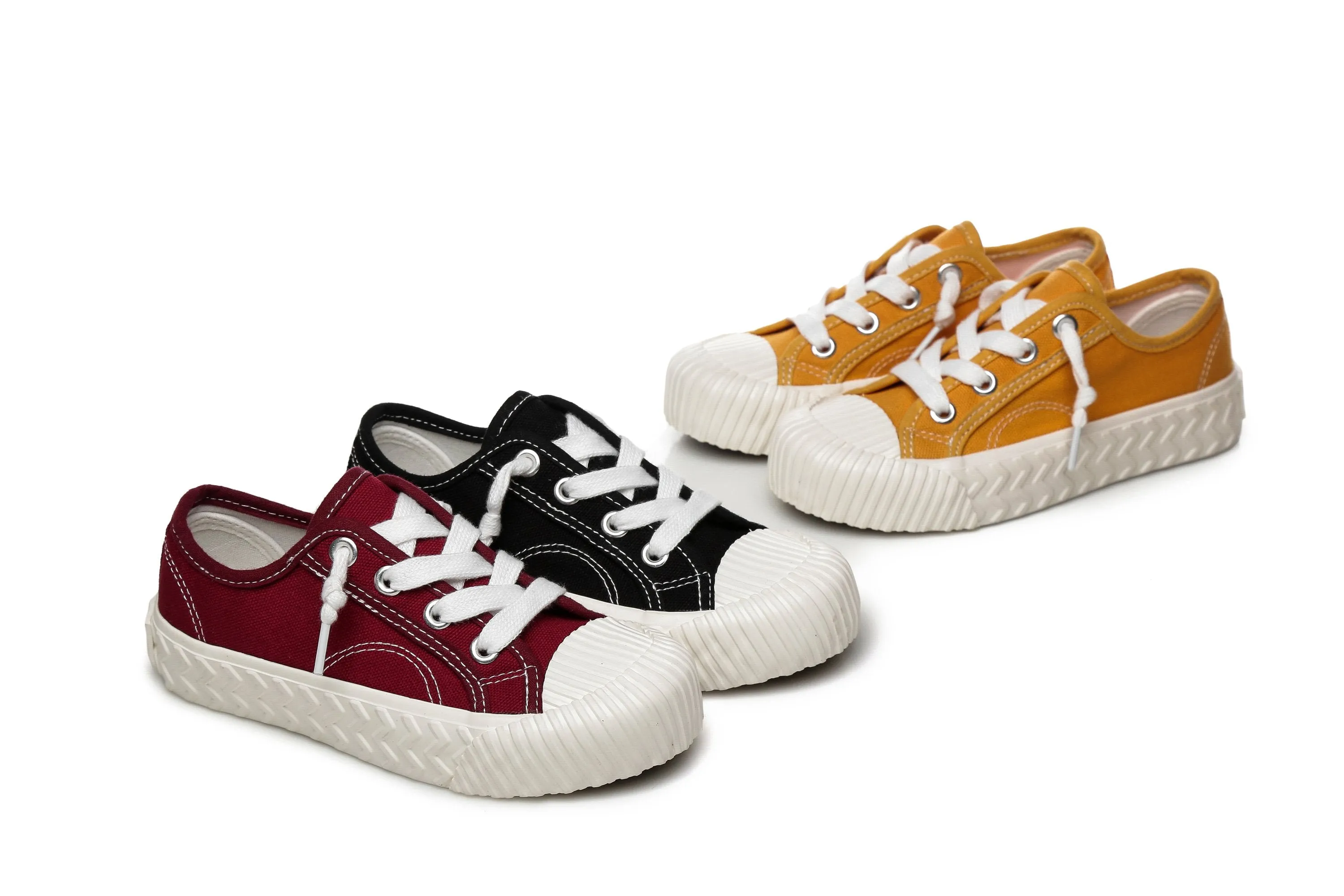 TARRAMARRA® Kids Cracker Plus Canvas Sneakers