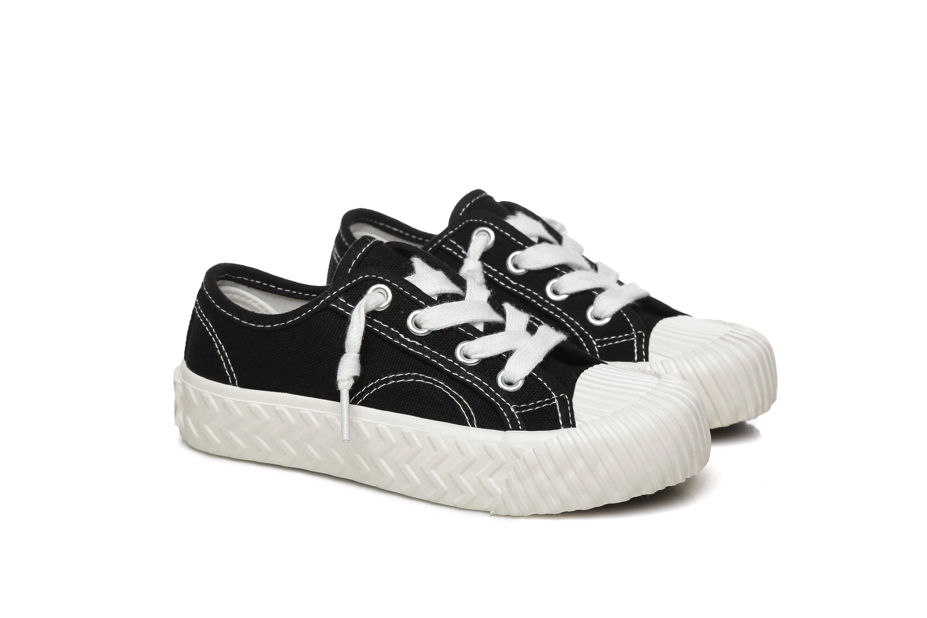 TARRAMARRA® Kids Cracker Plus Canvas Sneakers