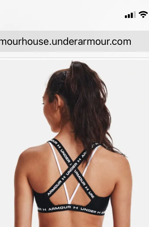 Under Armour Crossback Low Sports Bra