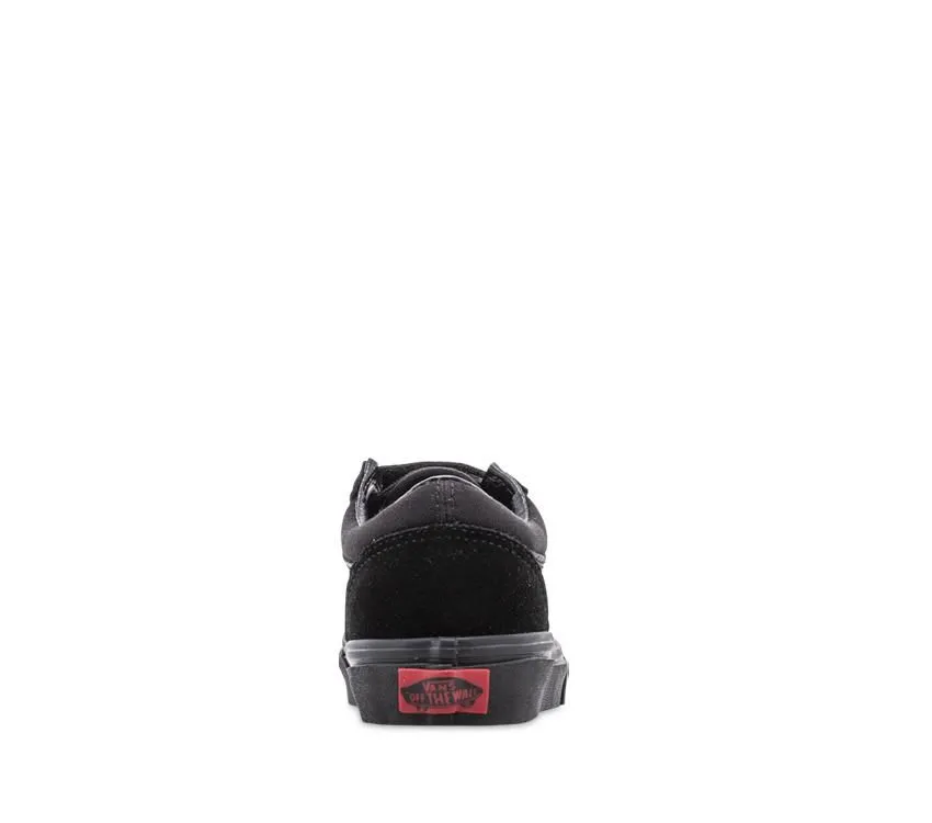 Vans Youth Old Skool V Black Mono Velcro