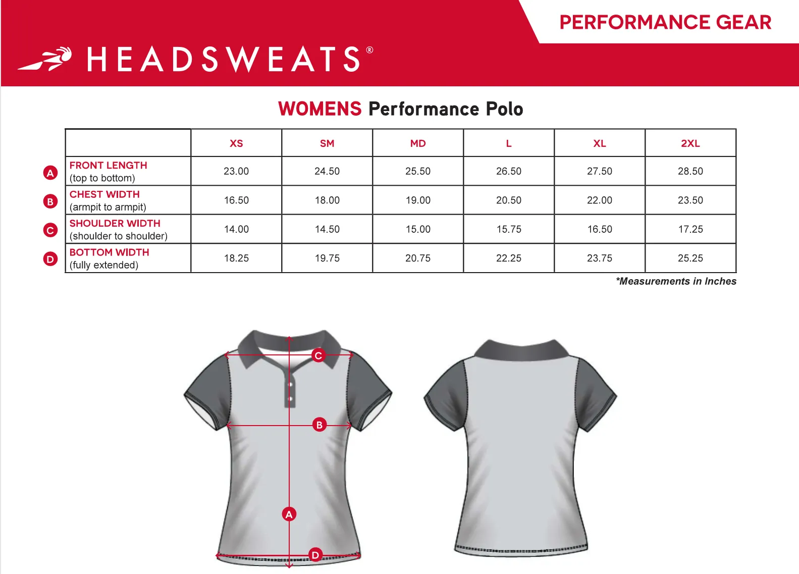 Womens Performance Polo